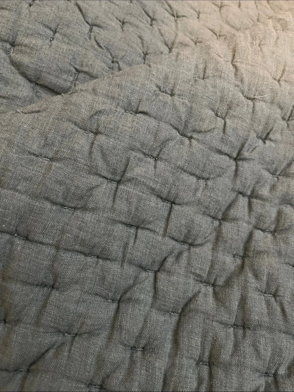 Casaluna Cashmere Blend Quilt Sage Green Queen size